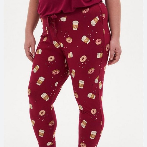torrid Other - Torrid Adorable Drawstring Coffee Pajama Pants- Size 2-2X